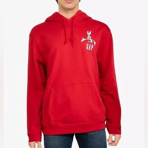 Gap Bugs Bunny Looney Tunes Hoodie Sweatshirt Youth XXL